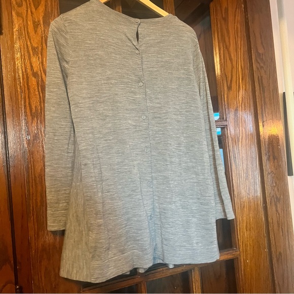 Cos Merino Wool Gray Tunic Size M - Picture 3 of 3